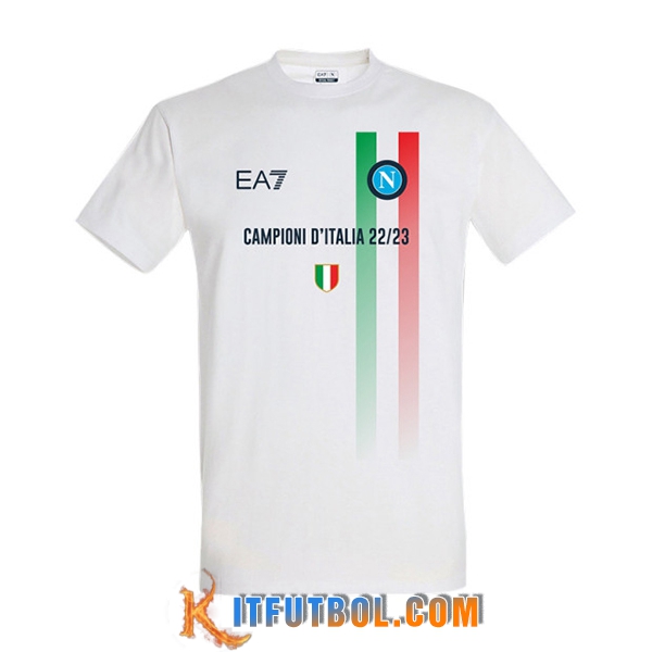 SSC Napoli Italia Champions T-Shirt 2022 2023