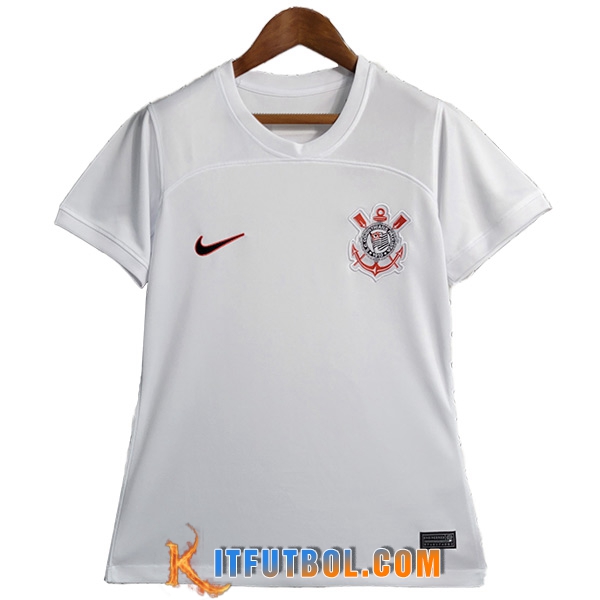 Camisetas De Futbol Corinthians Mujer Primera 2023/2024