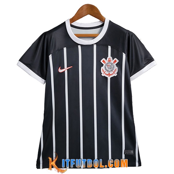 Camisetas De Futbol Corinthians Mujer Segunda 2023/2024