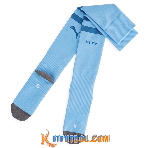 Calcetines De Futbol Manchester City Primera 2023/2024
