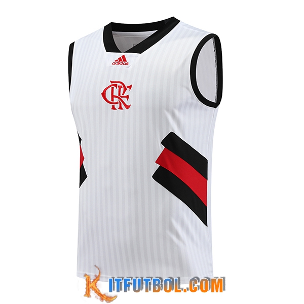 Chalecos De Futbol Flamengo Blanco 2023/2024 -02