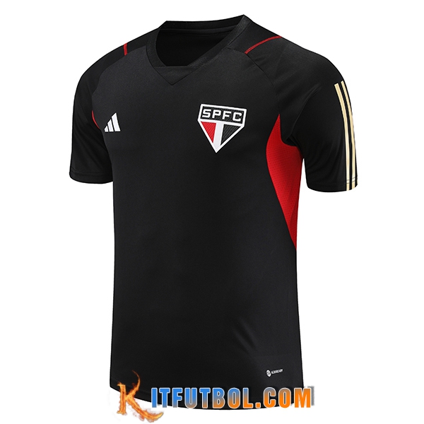 Camiseta Entrenamiento Sao Paulo FC Negro 2023/2024 -03