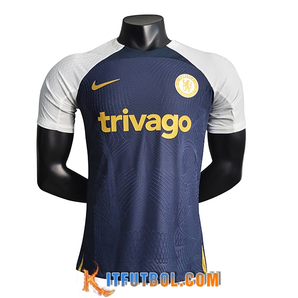 Camiseta Entrenamiento FC Chelsea Azul marino 2023/2024 -02