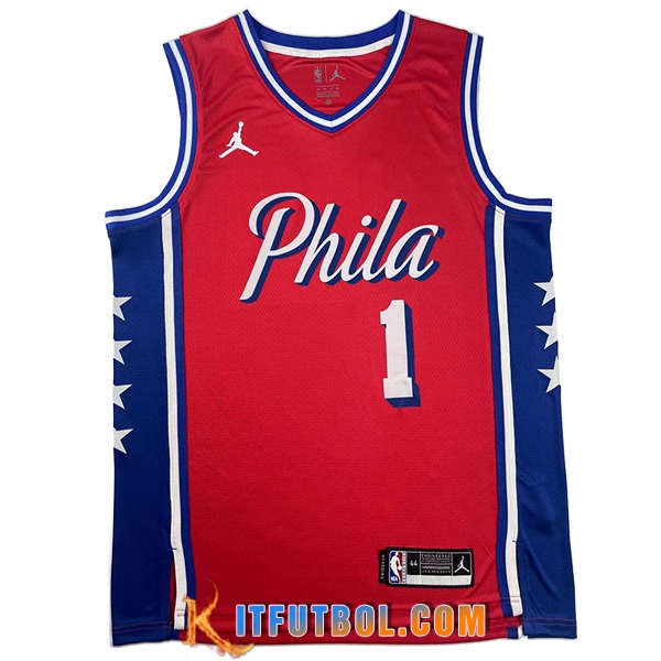 Camisetas Philadelphia 76ers (HARDEN #1) 2023/24 Negro