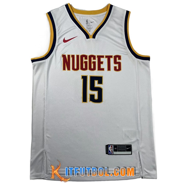 Camisetas Denver Nuggets (JOKIC #15) 2023/24 Negro
