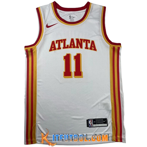 Camisetas Atlanta Hawks (YOUNG #11) 2023/24 Blanco