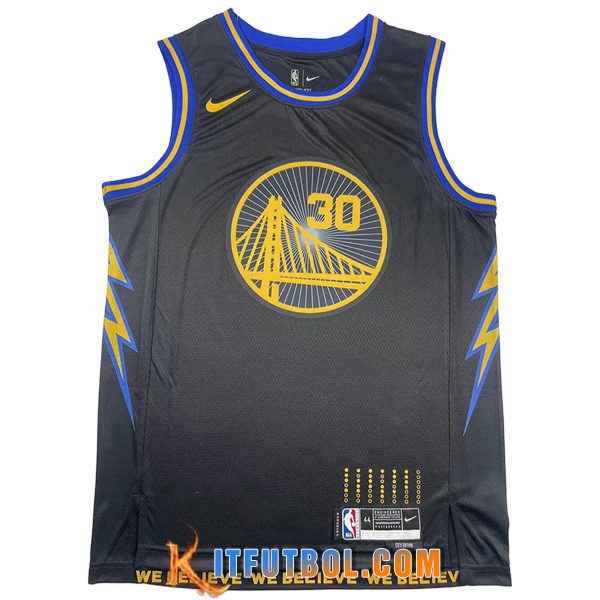 Camisetas Golden State Warriors (GURRY #30) 2023/24 Negro