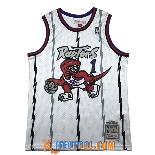 Camisetas Toronto Raptors (MCGRADY #1) 2023/24 Blanco