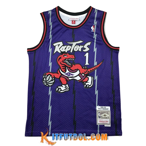 Camisetas Toronto Raptors (MCGRADY #1) 2023/24 Violeta