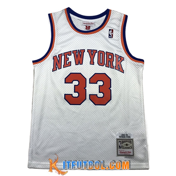 Camisetas New York Knicks (EWING #33) 2023/24 Blanco