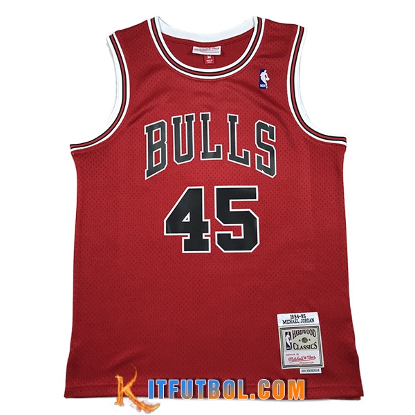 Camisetas Chicago Bulls (JORDAN #45) 2023/24 Rojo