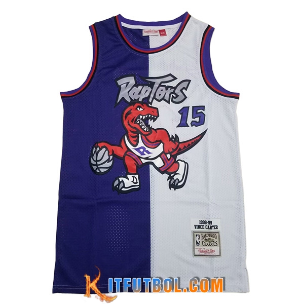 Camisetas Toronto Raptors (CARTER #33) 2023/24 Rojo/Blanco