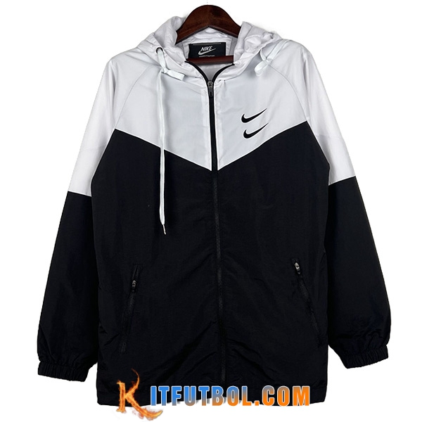 Rompevientos Nike Blanco/Negro 2023/2024