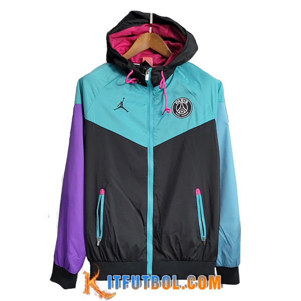 Rompevientos Jordan Azul/Negro 2023/2024