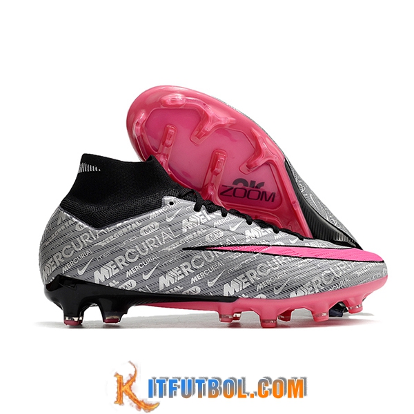Nike Botas De Fútbol Air Zoom Mercurial Superfly IX Elite FG Gris