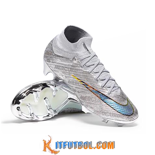 Nike Botas De Fútbol Air Zoom Mercurial Superfly IX Elite XXV SE FG Argent