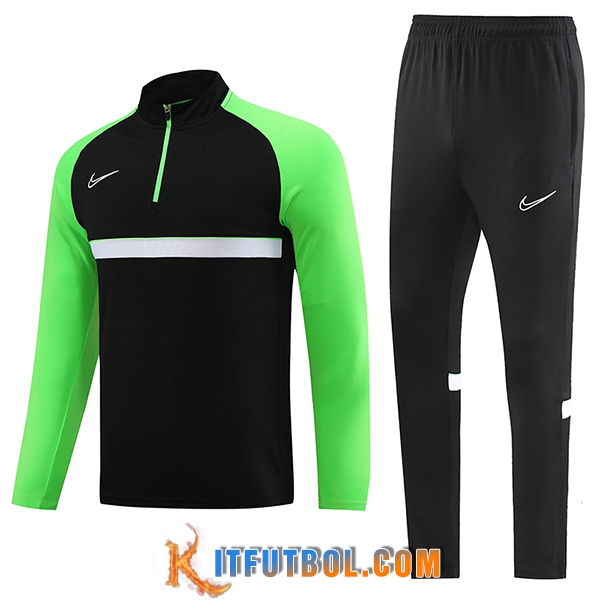 Chandal Equipos De Futbol Nike Negro/Verde 2023/2024