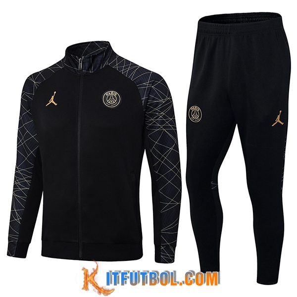 Chandal Equipos De Futbol - Chaqueta Jordan PSG Negro 2023/2024