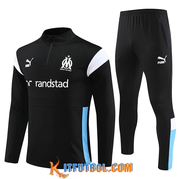 Chandal Equipos De Futbol Marsella Negro 2023/2024