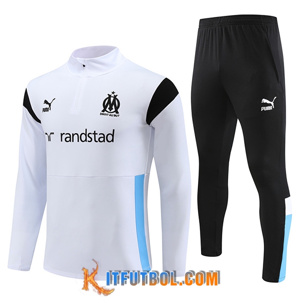 Chandal Equipos De Futbol Marsella Blanco 2023/2024