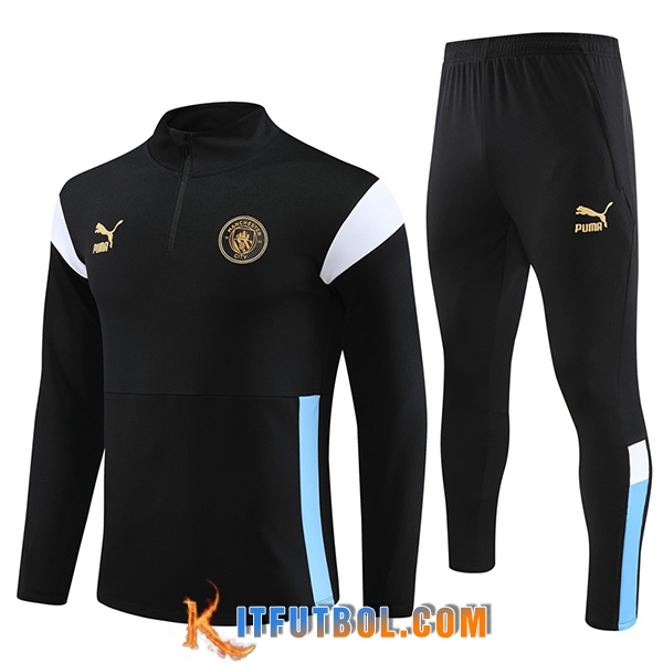 Chandal Equipos De Futbol Manchester City Negro 2023/2024