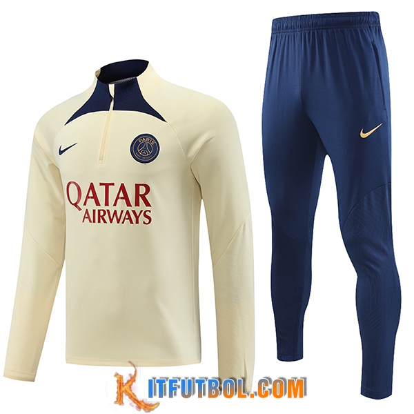 Chandal Equipos De Futbol PSG Amarillo 2023/2024
