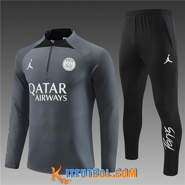 Chandal Equipos De Futbol PSG Ninos Gris 2023/2024
