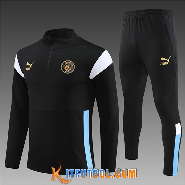 Chandal Equipos De Futbol Manchester City Ninos Negro 2023/2024
