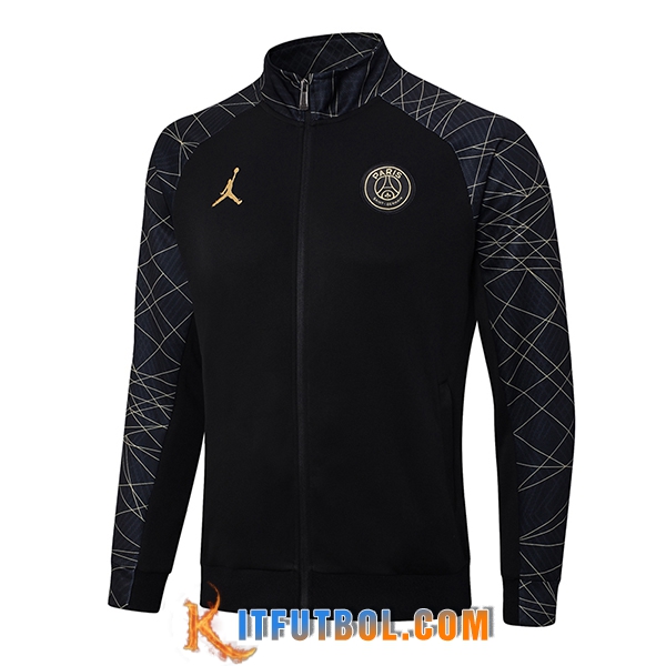 Chaquetas Futbol PSG Negro 2023/2024 -02