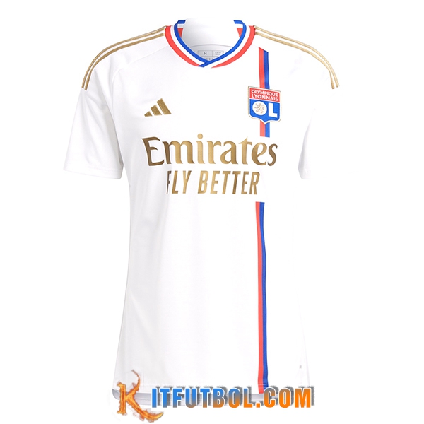 Nueva Camisetas De Futbol Lyon Primera 2023/2024