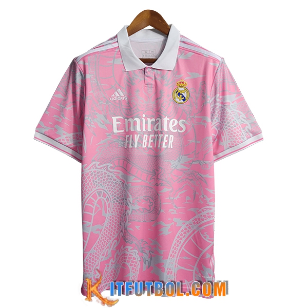 Camisetas De Futbol Real Madrid Rosa 2023/2024