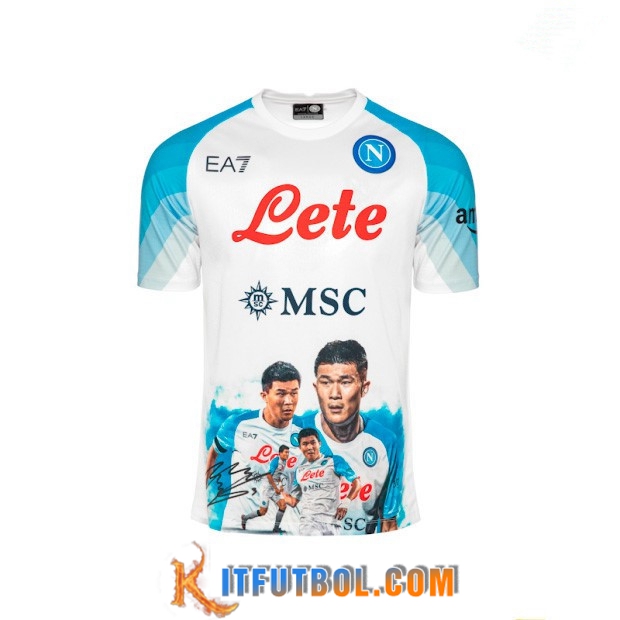 SSC Napoli Face Game Minjae Match Shirt 2022/2023