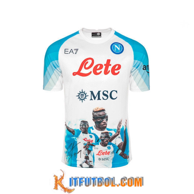 SSC Napoli Face Game Osimhen Match Shirt 2022/2023