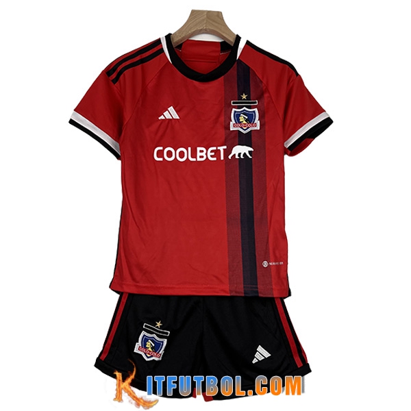 Camisetas De Futbol Colo-Colo Ninos Segunda 2023/2024