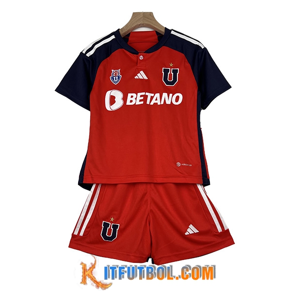 Camisetas De Futbol Universidad De Chile Ninos Segunda 2023/2024