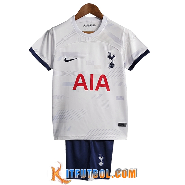 Camisetas De Futbol Tottenham Hotspur Ninos Primera 2023/2024