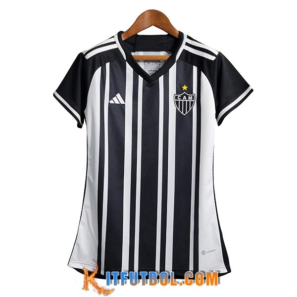 Camisetas De Futbol Atletico Mineiro Mujer Primera 2023/2024