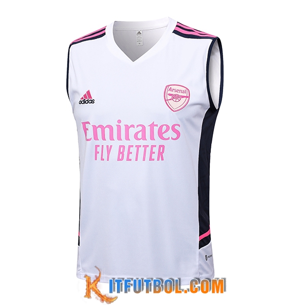 Chalecos De Futbol Arsenal Blanco 2023/2024 -02