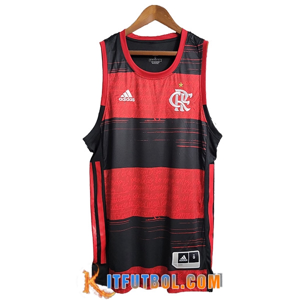 Chalecos De Futbol Flamengo Rojo/Negro 2023/2024