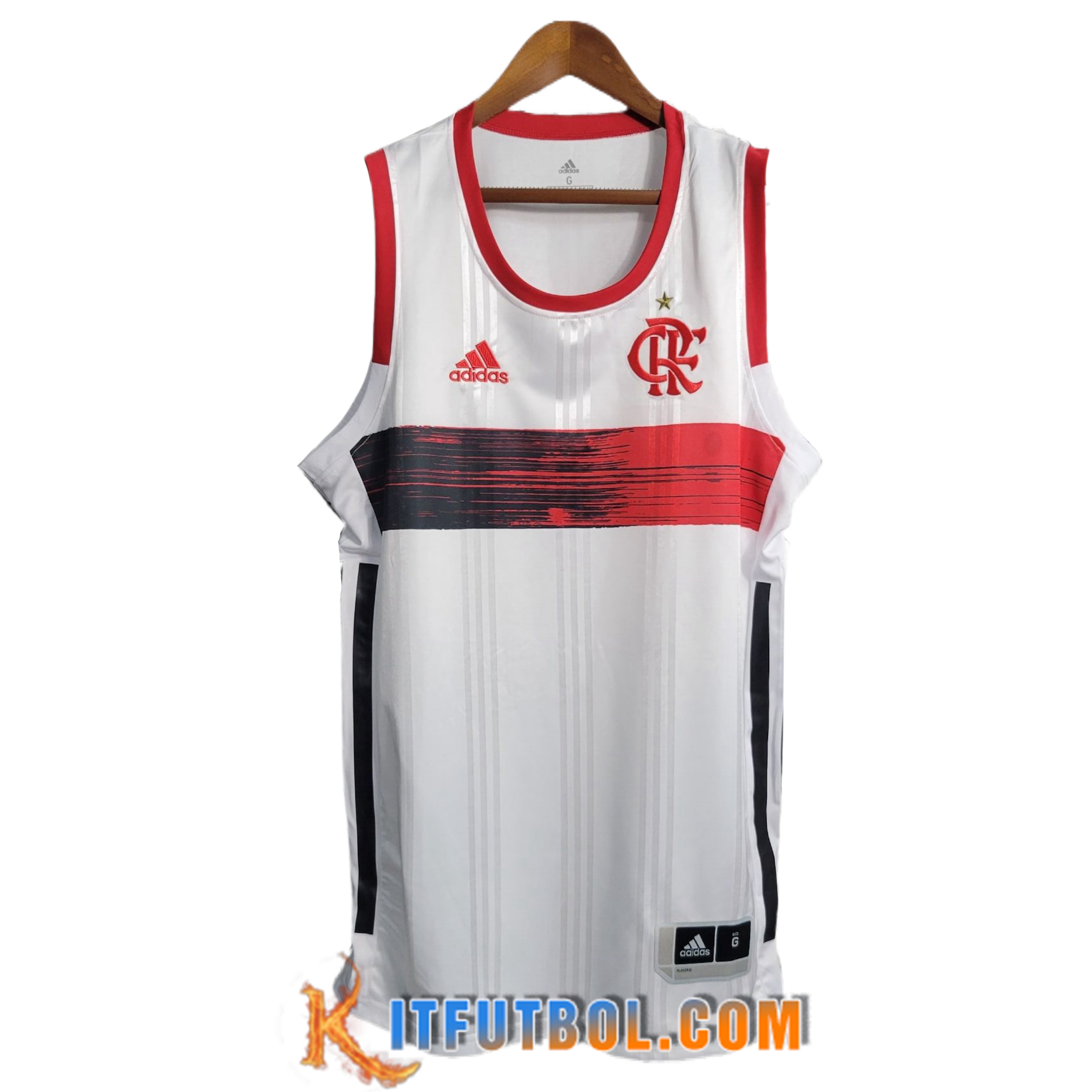 Chalecos De Futbol Flamengo Blanco 2023/2024 -04