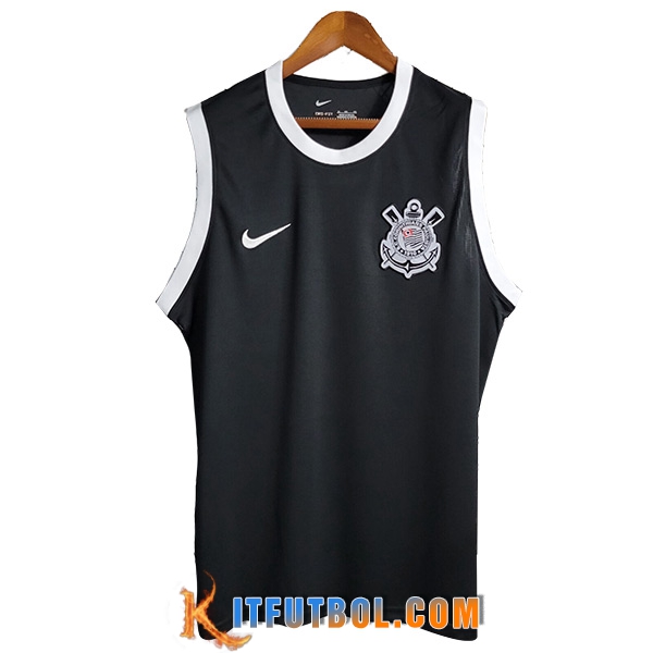 Chalecos De Futbol Corinthians Negro 2023/2024 -02