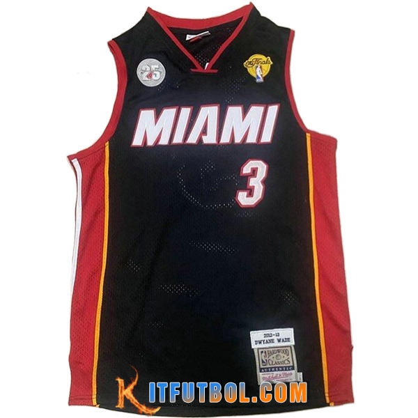 Camisetas Miami Heat (WAED #3) 2023/24 Negro