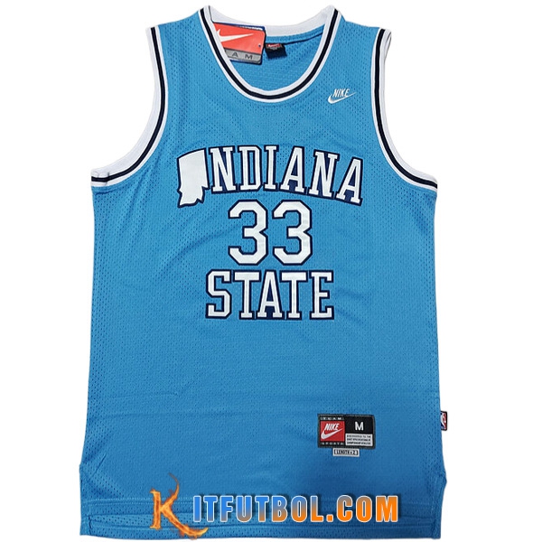 Camisetas Golden State Warriors (BIRD #33) 2023/24 Azul Claro