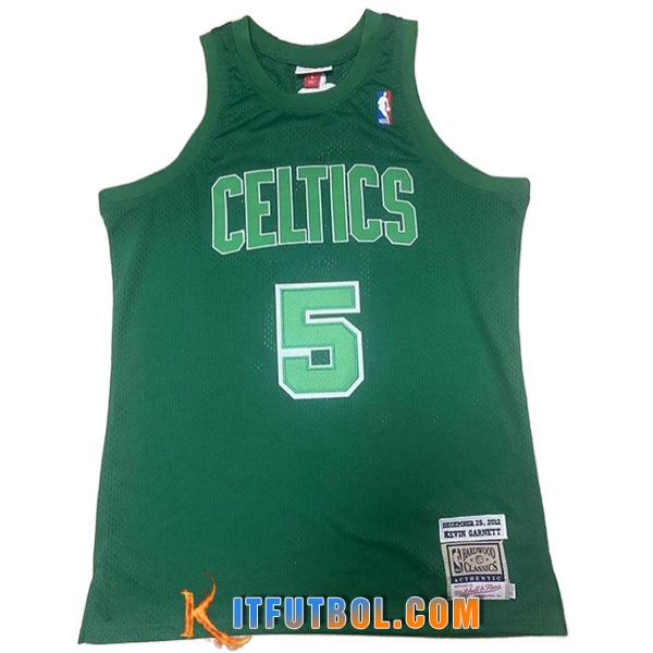 Camisetas Boston Celtics (GARNETT #5) 2023/24 Verde