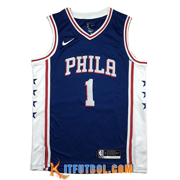 Camisetas Philadelphia 76ers (HARDEN #1) 2023/24 Azul