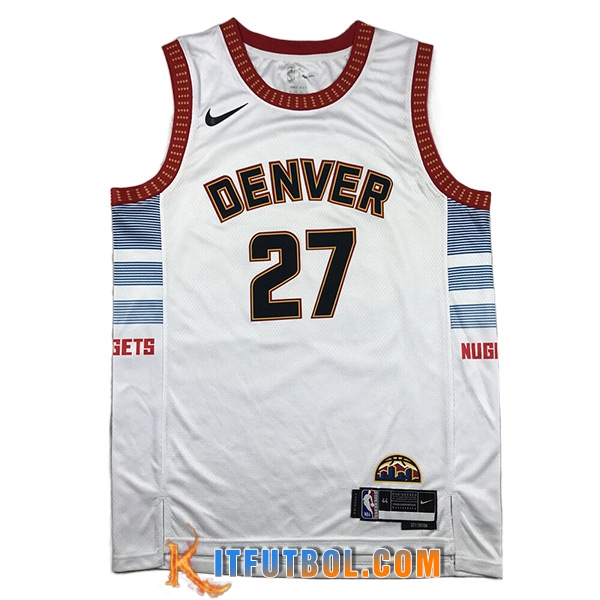 Camisetas Denver Nuggets (MURRAY #27) 2023/24 Blanco