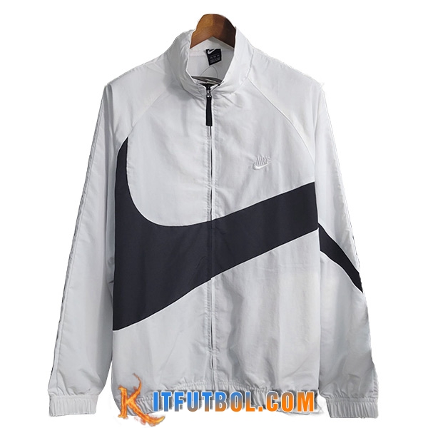 Rompevientos Nike Blanco/Negro 2023/2024 -02