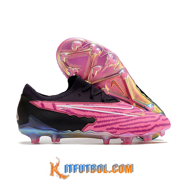 Nike Botas De Fútbol Phantom GX Academy FG Rosa/Negro