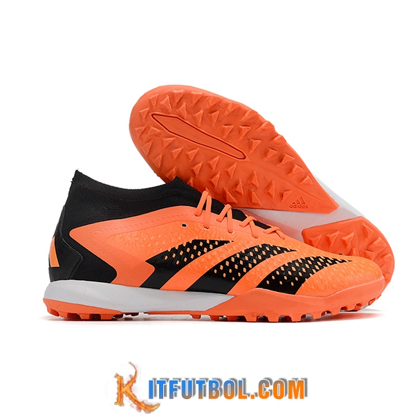 Adidas Botas De Fútbol Predator Accuracy.1 TF Rosa/Negro/Blanco