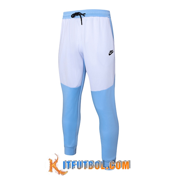 Pantalon Entrenamiento Nike Blanco/Azul 2023/2024